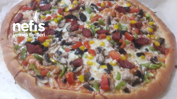 Bol Malzemeli Pizza (gerçek Pizza Tadında)