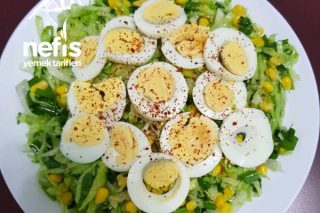 Yumurtalı Marul Salatası Tarifi