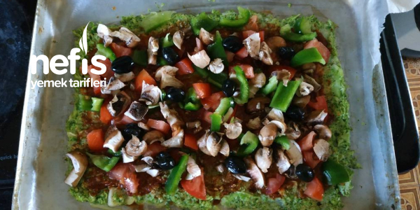 Brokoli Tabanli Pizza