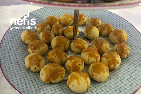 Çörekotlu Haftalarca Bayatlamayan Misket Kurabiye Nefis Yemek Tarifleri