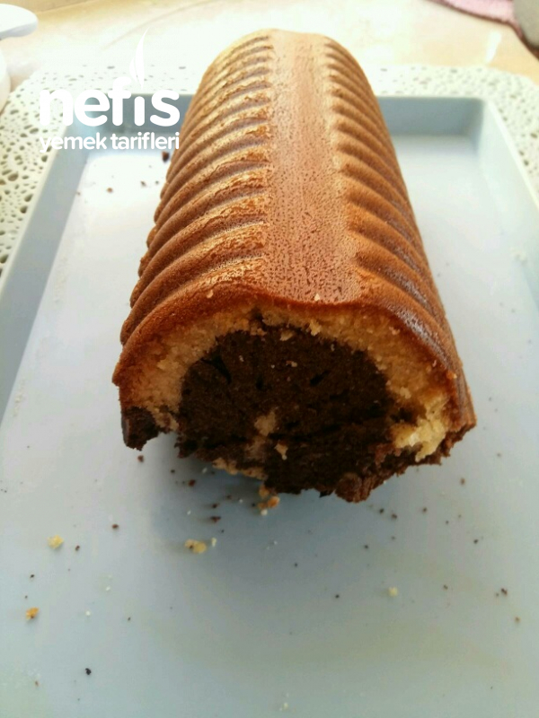 İki Renkli Kek Nefis Yemek Tarifleri 5826757