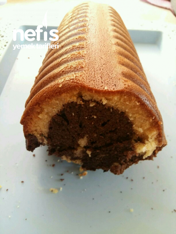 İki Renkli Kek Nefis Yemek Tarifleri 5826757