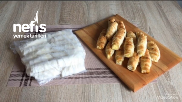 Ramazan hazırlığı 5 Dakikada Hazır Katmer Börek ( Videolu )