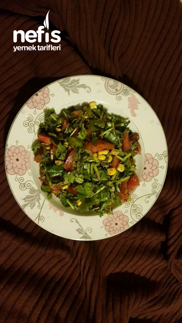 Semizotu Salatası (Bol Ekşili, 5 Dk Da)
