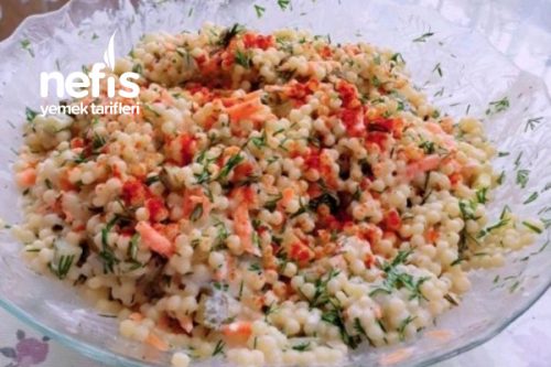 Kuskus Salatası (Yoğurtlu) Tarifi