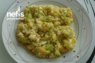 Yumurtalı Kabak (Mükemmel Kolay Pratik Diyet Kahvaltısı) Tarifi