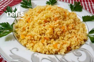 Havuçlu Bulgur Pilavı Tarifi