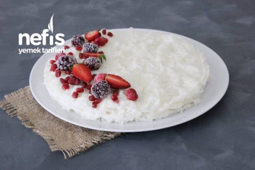 Kek Kalıbında Muhallebili Güllaç Nefis Yemek Tarifleri