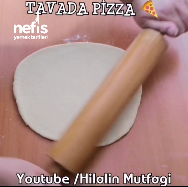 15 Dakikada Tavada Pizza