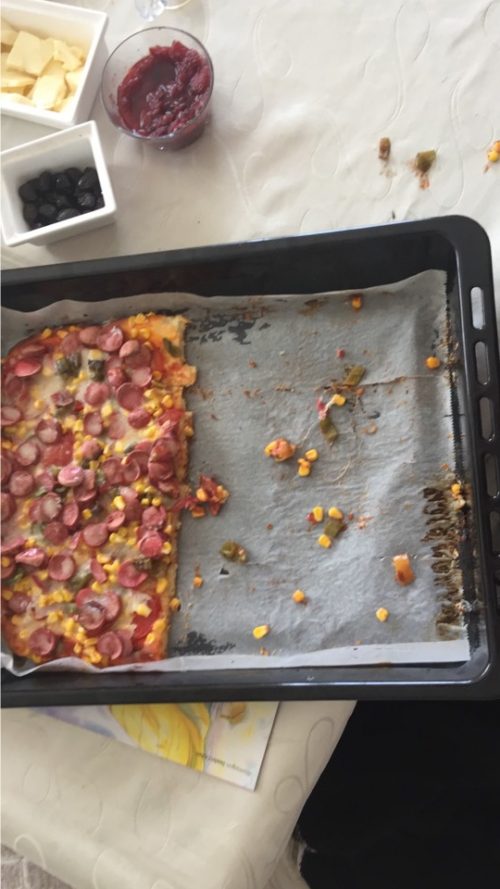 Kabartma Tozlu Pizza Nefis Yemek Tarifleri