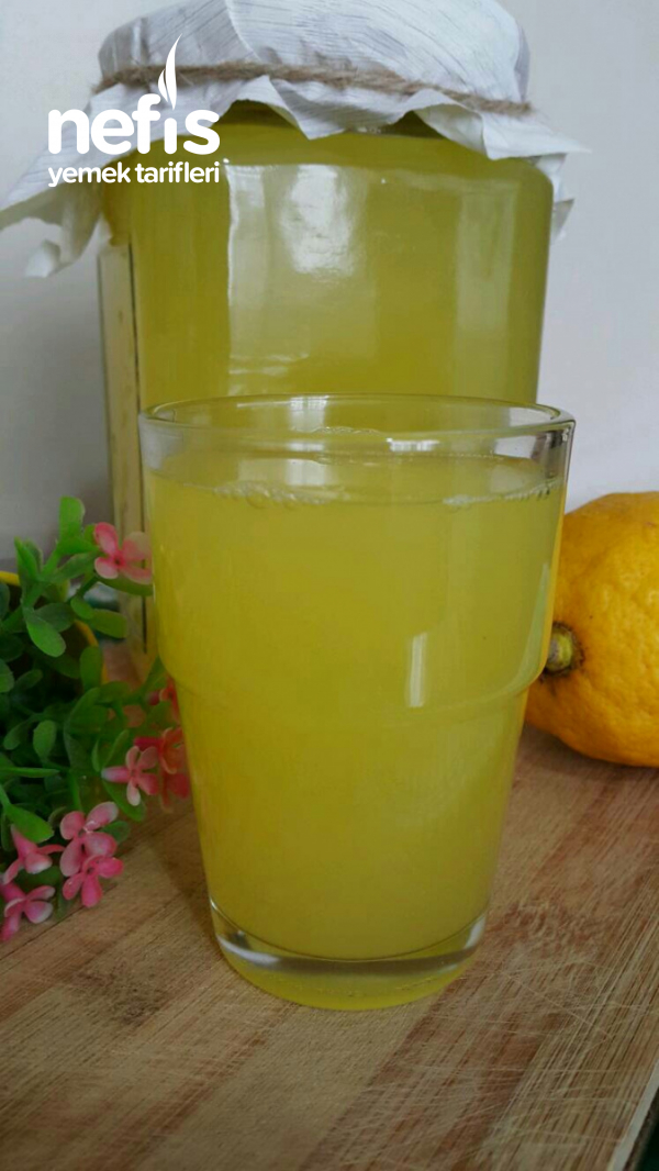 1 Portakal 1 Limon 3 Litre Limonata (enfes Serinlik)