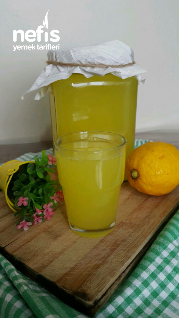 1 Portakal 1 Limon 3 Litre Limonata (enfes Serinlik)