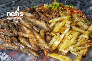 Fırında Çıtır Çıtır Kokusuz Hamsi - Patates Tarifi