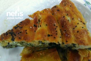 Teremyağlı Ispanaklı Peynirli Kol Böreği Tarifi