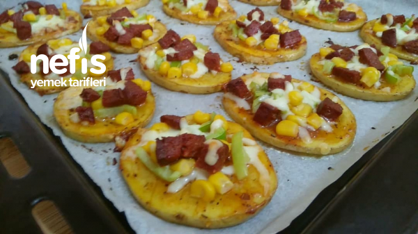 Sahur Önerisi Patates Pizzası (videolu)