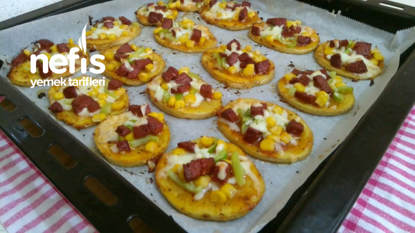 Sahur Önerisi Patates Pizzası (videolu)