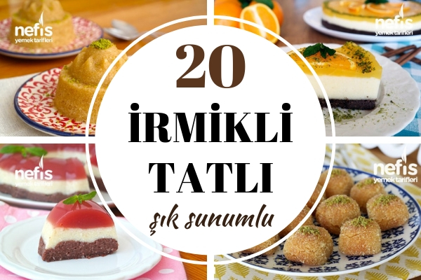 En Beğenilen İrmikli Tatlı Tarifleri Tarifi En Beğenilen İrmikli Tatlı Tarifleri Tarifi