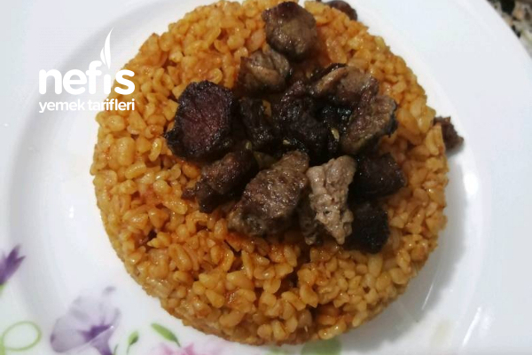 Etli Bulgur Pilavı Nefis Yemek Tarifleri 5884073