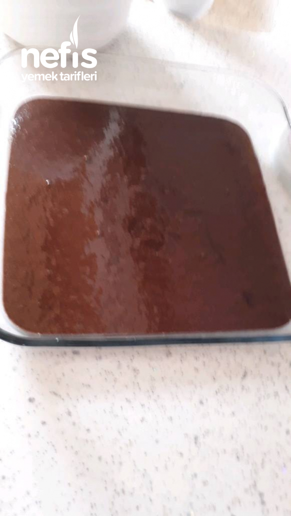 Kakaolu Muzlu Gelin Pastası