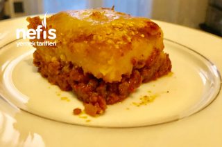 Fransız Yemeği Fırında Kıymalı Patates Püresi (Hachis Parmentier) Tarifi