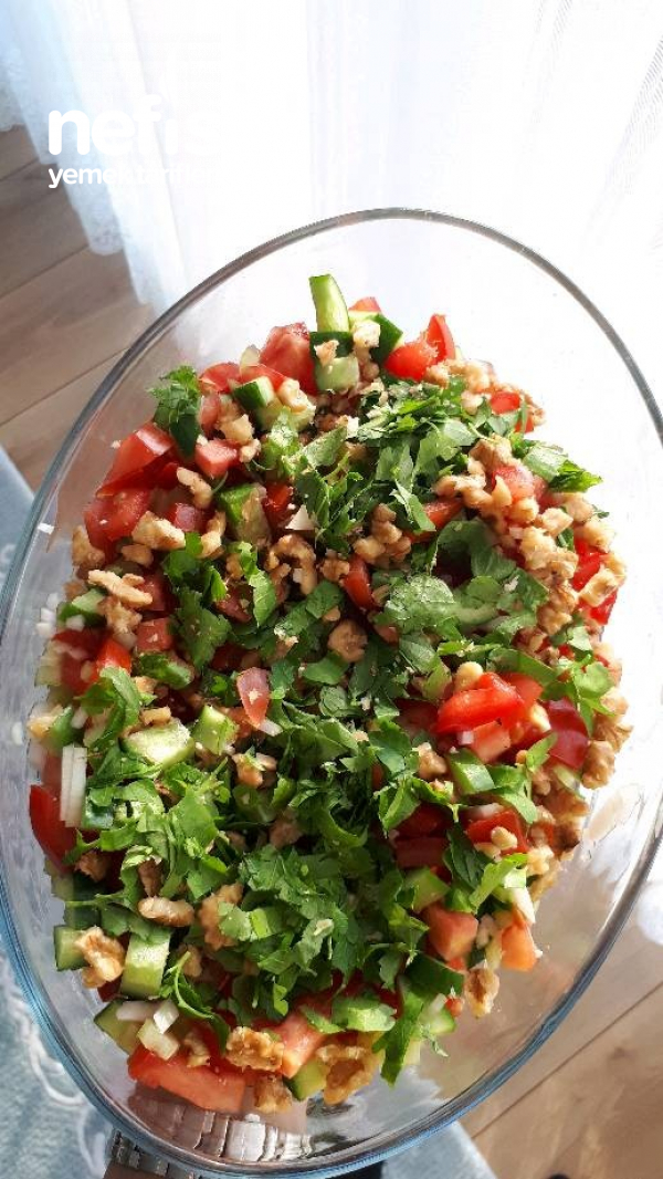 Gavurdağ Salatası (iftara Özel Nar Ekşili Nefis Tat)