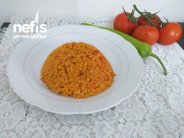 Sebzeli Bulgur Pilavı