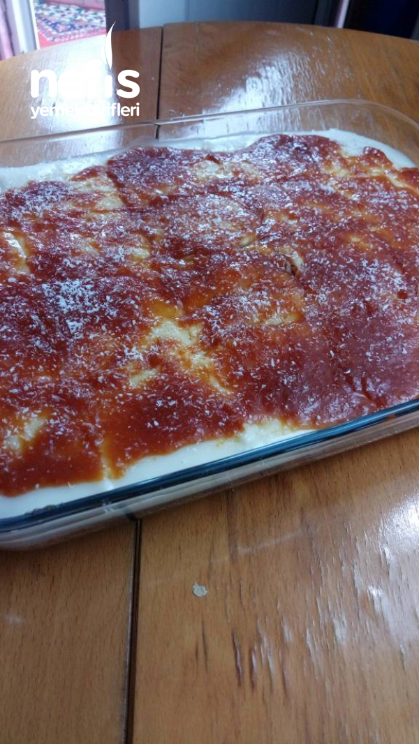 Karamel Soslu Muhallebili Revani Tatlısı Nefis Yemek Tarifleri