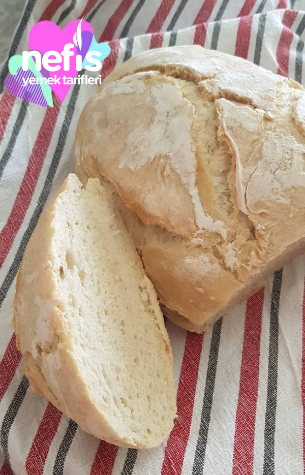 Evde Ekmek (yoğurmadan//no Knead Bread)