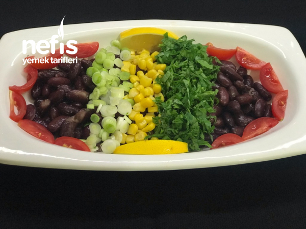 Meksika Fasulyesi Salatası