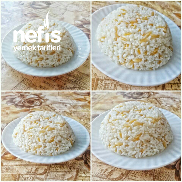 Teremyağlı Pirinç Pilavı (Şehriyeli)