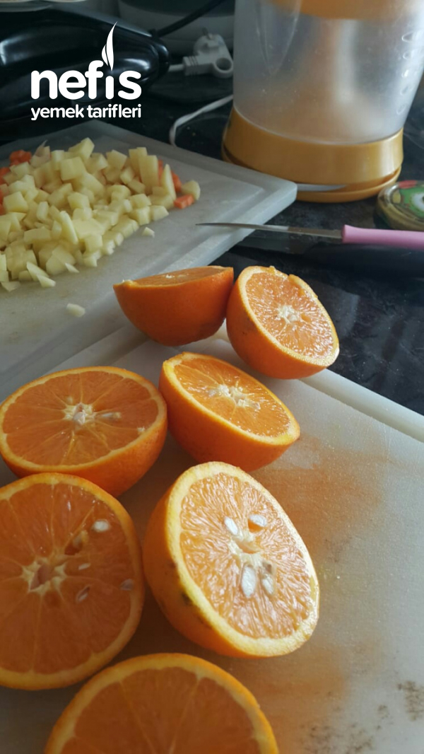 Portakallı Enginar Dolması