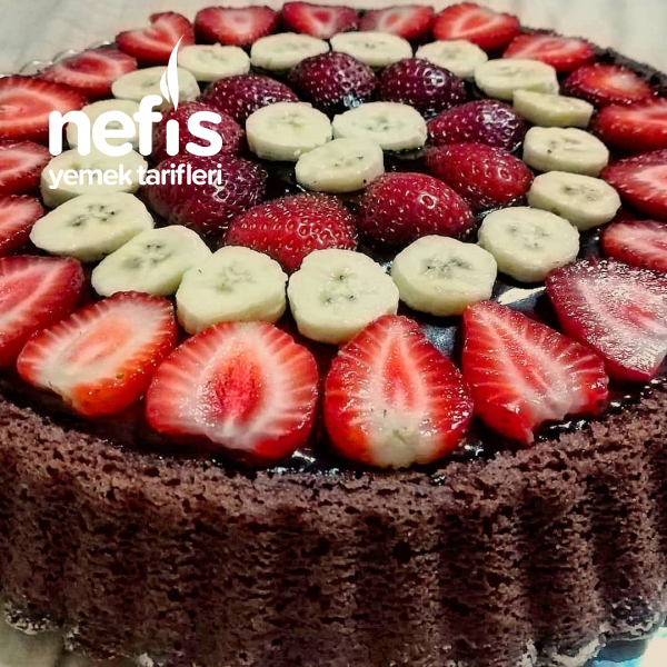 Tart Kalıbında Çikolatalı Kek Nefis Yemek Tarifleri 5936556