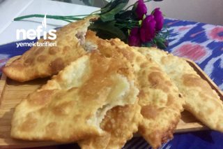 Çiğ börek (Tatar Mutfağından) Tarifi