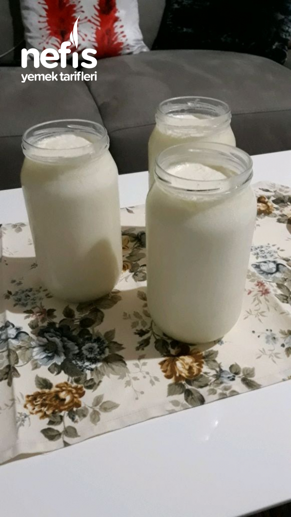 Ev Yapimi Yogurt ( Pecete Koymadan Taş Gibi)