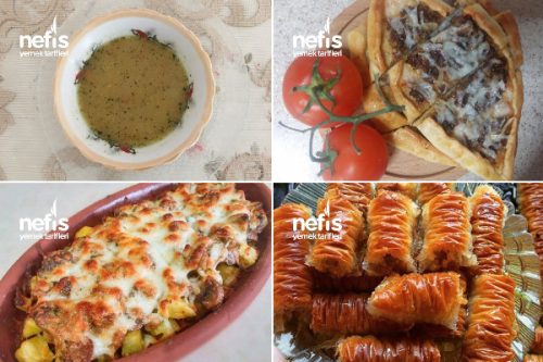 Teremyağlı İftar Menüsü Tarifi Teremyağlı İftar Menüsü Tarifi