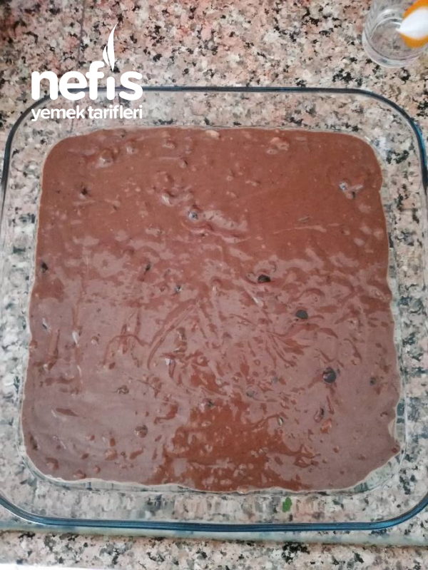 Çikolata Muzlu Kek(kuru Uzum, Damla Cikolata)