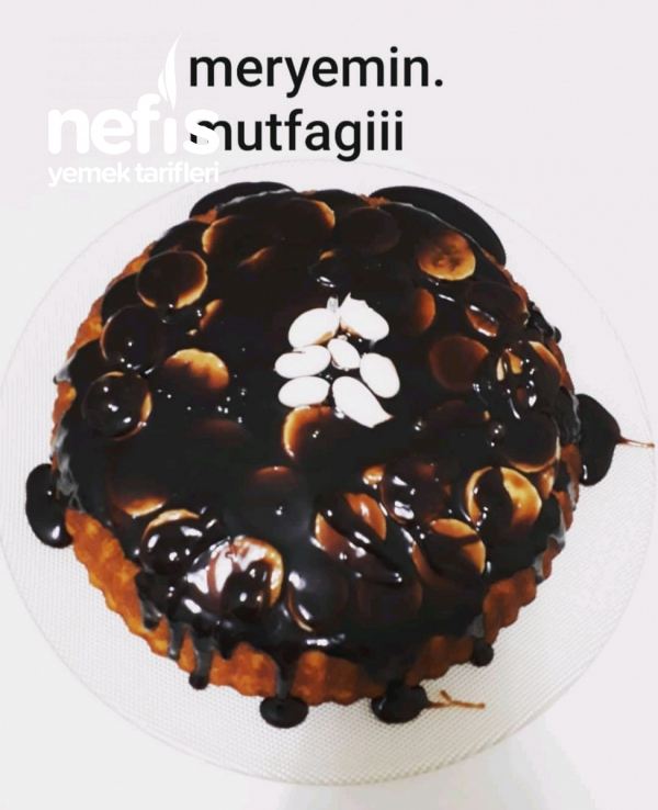 Tart Kalıbında Enfes Muzlu Kek Tarifi Nefis Yemek Tarifleri