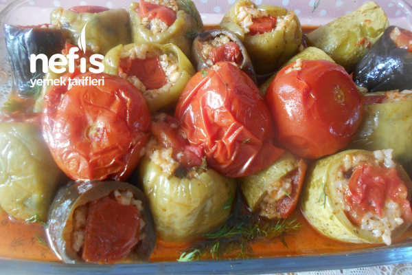 Bayramlık Zeytinyağlı Türlü Dolma