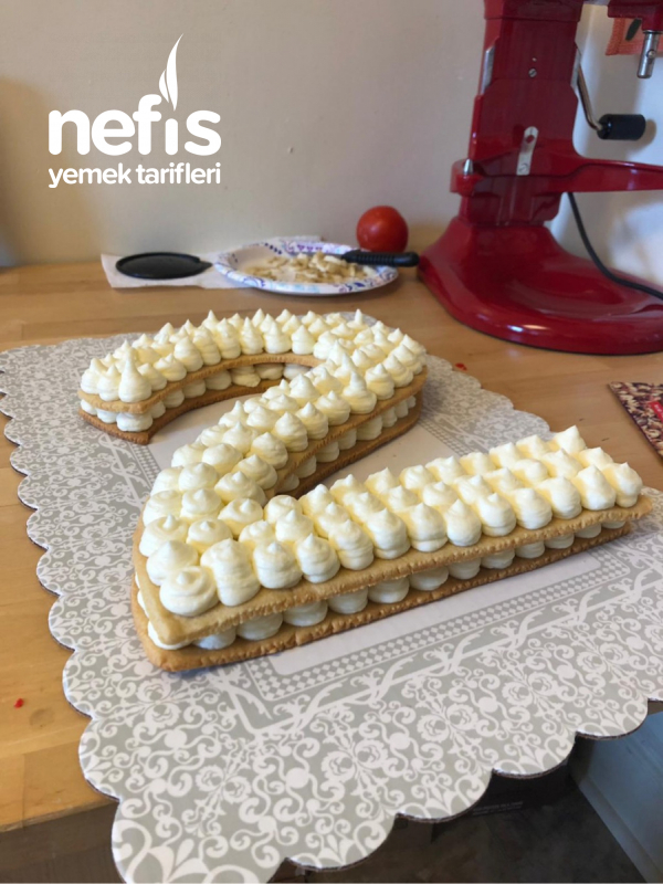 Teremyağlı Çok Lezzetli Harf Pasta (letter Cake)