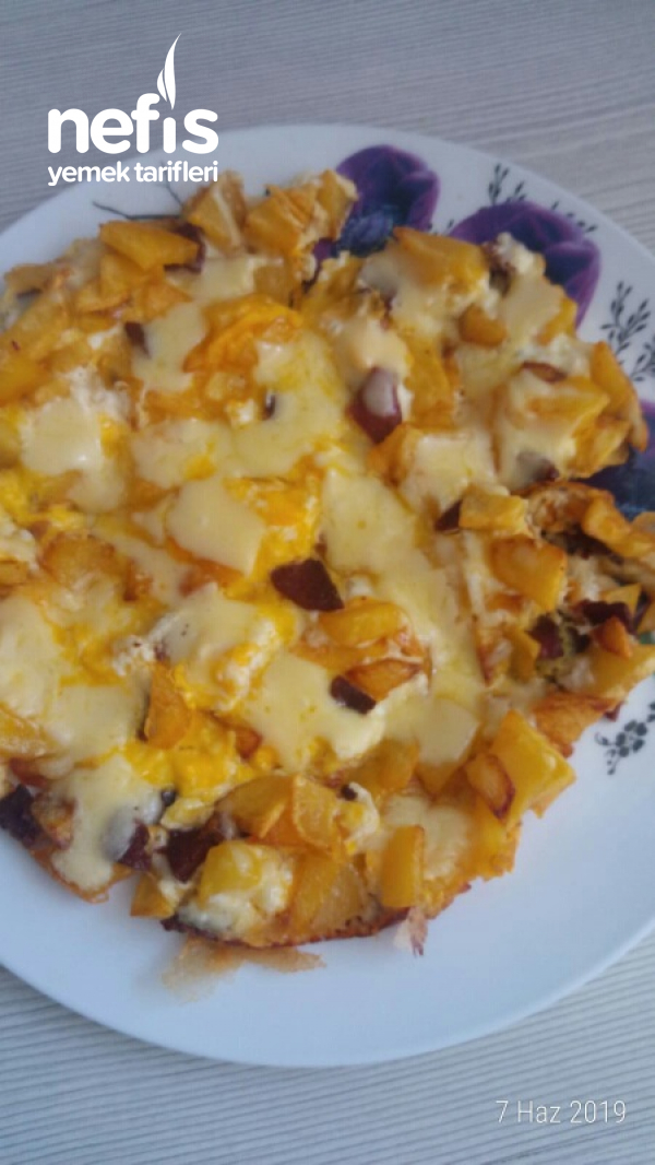 Patates Kizartmali Yumurta (kahvaltı Sofrası İcin Mükemmel )