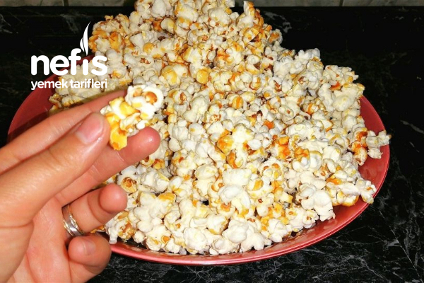 Karamelli Patlamış Mısır (Popcorn, Karamelize Edilmiş Mısır)