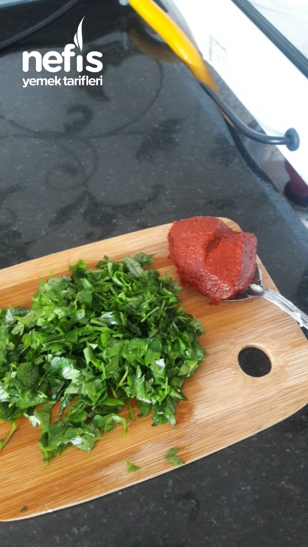 Salçalı Maydanozlu Patates Ezmesi - Nefis Yemek Tarifleri