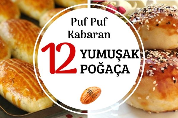 Pastane Tadında 12 Yumuşak Poğaça Tarifi Pastane Tadında 12 Yumuşak Poğaça Tarifi