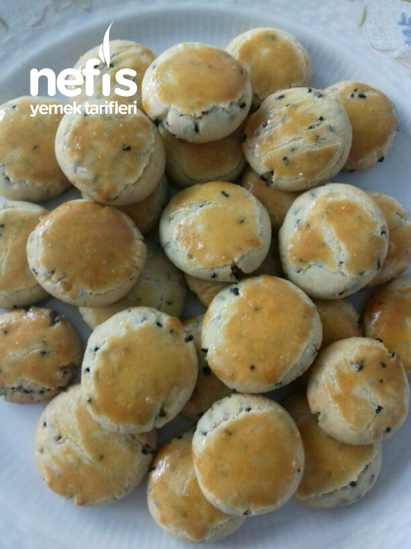Çörek Otlu Kurabiye (Kıyır Kıyır) Nefis Yemek Tarifleri 6055951