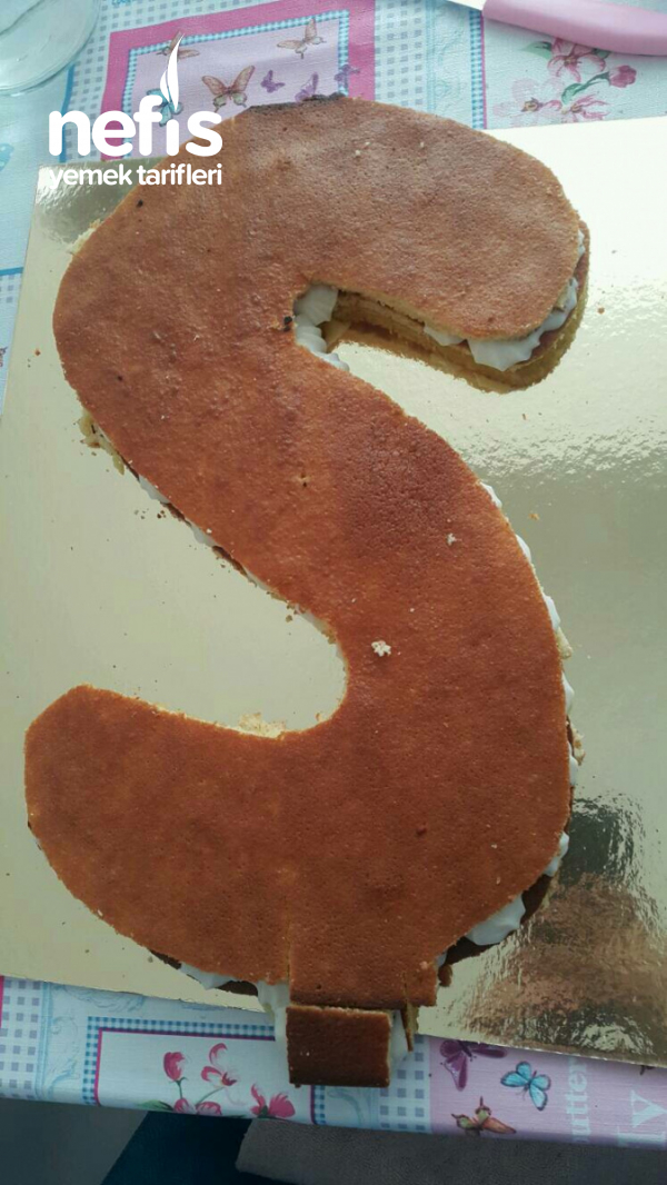 Harf Pasta (Cookie Cake) Nefis Yemek Tarifleri 6054745