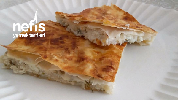 Dilim Börek (kaşarlı Lor Peynirli) Su Böreği Tadında