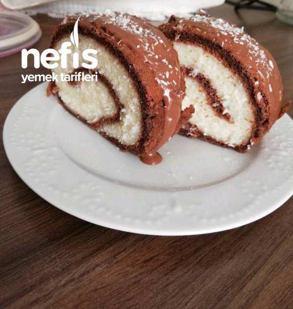 Muhallebili Rulo Pasta ( Tam Ölçü) Nefis Yemek Tarifleri