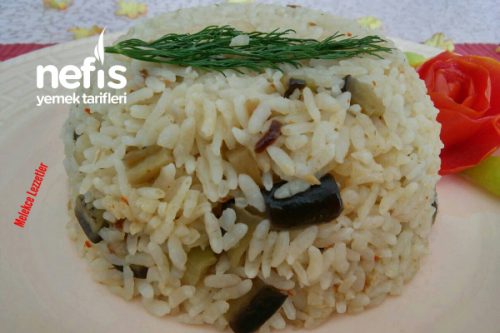 Nefis Patlıcanlı Pirinç Pilavı Tarifi