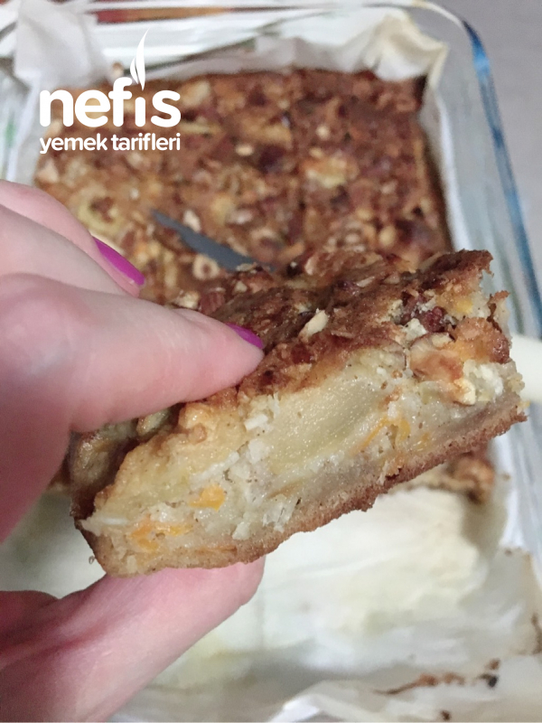 Minnoş Tart Kek (Elma Ve Havuçlu Fit Kek) Nefis Yemek Tarifleri