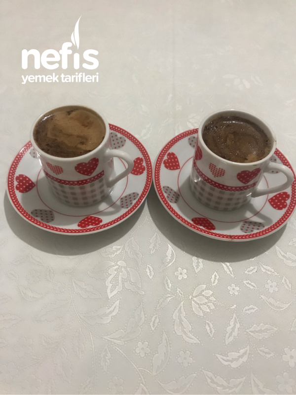 Kremalı Türk Kahvesi